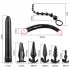 7pcs 8pcs Soft Silicone Butt Plug Dildo Masturbation Anal Plug Vaginal Plug Set For Women Men Anal Trainer Couples Bead Set