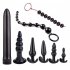 7pcs 8pcs Soft Silicone Butt Plug Dildo Masturbation Anal Plug Vaginal Plug Set For Women Men Anal Trainer Couples Bead Set