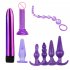 7pcs 8pcs Soft Silicone Butt Plug Dildo Masturbation Anal Plug Vaginal Plug Set For Women Men Anal Trainer Couples Bead Set