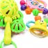 7pcs Baby Cute Hand Jingle Bells Puzzle Shaking Rattle Toys for Kids as Gifts