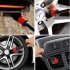 7pcs Wheel Tire Brush Car Detailing Kit Soft Wheel Brushcar Wash Kit red