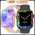 7th Generation Smart Watch For Men Women Access Control 1 9 Inch Hd Screen Wireless Charging Dial Fitness Bracelet gold