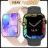 7th Generation Smart Watch For Men Women Access Control 1 9 Inch Hd Screen Wireless Charging Dial Fitness Bracelet blue