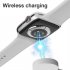 7th Generation Smart Watch For Men Women Access Control 1 9 Inch Hd Screen Wireless Charging Dial Fitness Bracelet blue