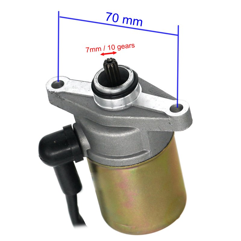 Scooter Moped Starter Starting Motor GY6 47 49 50CC for TaoTao Sunl Roketa Chinese  