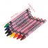 8 12 24 Colors Non toxic Crayons Set for Kids Drawing Painting School Supplies Random Color