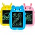 8 5 Inch Cartoon Smart Tablet Children s Smart Electronic LCD Drawing Board With Lock Yellow fawn