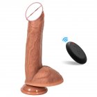 8 7Inches Realistic Dildo Dual Density Liquid Silicone Penis with Strong Suction Cup Sex Toys for Vaginal Anal