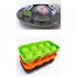 8 Cavities Ice Balls Maker Round Silicone Tray Mold for Ice Pudding Mousse Jelly black black