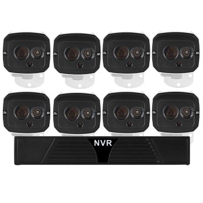 Продавайте скидочные 8-канальные HD NVR-8 наружные камеры, 960P, обнаружение движения, ночное видение 30 метров, совместимость с ONVIF 2.0