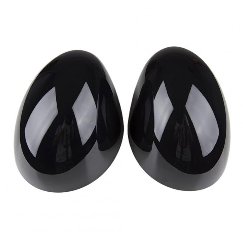 2PCS Car Side Rearview Mirror Cap Replacement Rearview Mirror Cover Exterior for Mini Cooper R50 R52 R53 