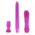 8 Holes Flute Long Musical Soprano Recorder Kids Educational Instrument  purple ABS