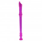 8 Holes Flute Long Musical Soprano Recorder Kids Educational Instrument  purple_ABS