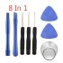 8 In 1 Professional Mobile  Phone  Repair  Tools  Kit Pry Opening Tool Screwdriver Disassembly Set Eight in one suit
