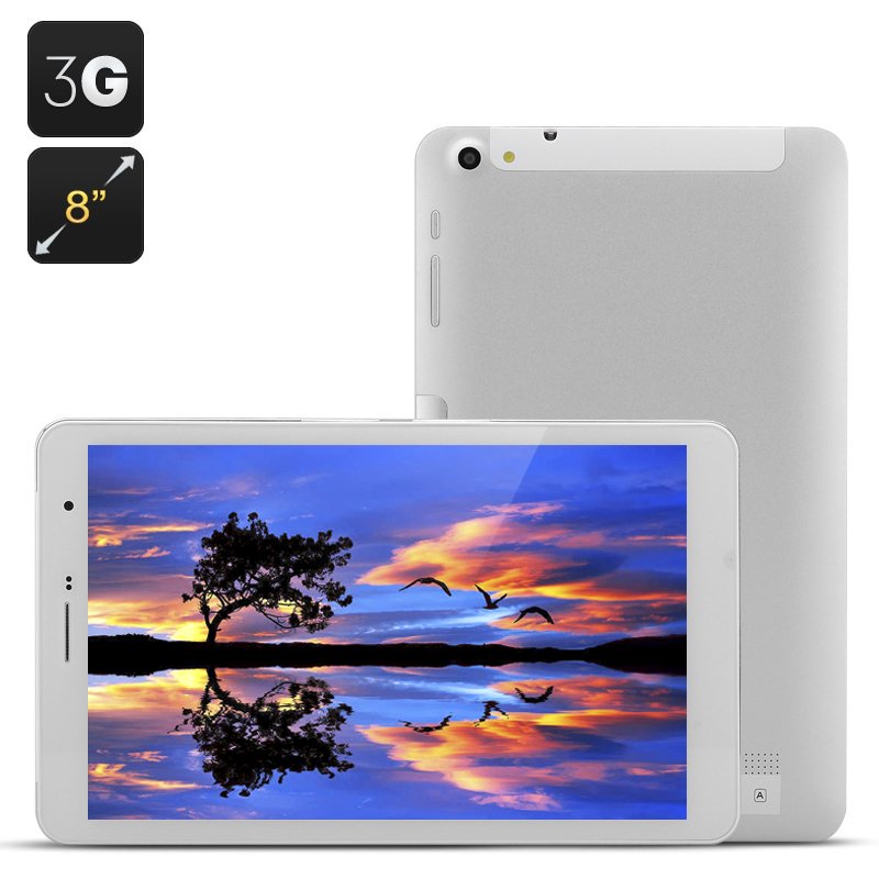 8 Inch Android 4.2 3G Table (White)
