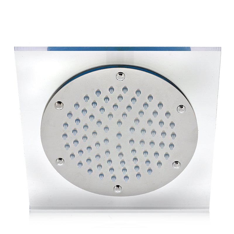 8 Inch LED Shower Head w/ 12x LEDs