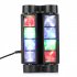 8 LED Sound Sensor Projection Light Colourful Stage Lamp for Club DJ Show Party Ballroom Bands British regulatory