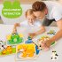 8 Pack Wooden Jigsaw Puzzles for 3 more Years Old Toddlers
