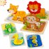 8 Pack Wooden Jigsaw Puzzles for 3 more Years Old Toddlers