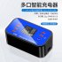 8 Port 8 A Charger Adapter Hub Quick Charge 3 0 USB Multi Port USB Charger Dock Station blue