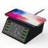 8 Port USB Mobile Phone Smart Charger Digital Display Built in IC Chip Voltage Auto correction European regulations