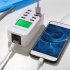 8 Port USB Quick Charger LCD Display Multi Port USB Charging Station for Smartphone Tablets Power Supply  EU Plug