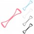 8 Shaped Resistance Bands Multifunctional Yoga Gym Fitness Pulling Rope For Arms Back Shoulders Legs Buttocks pink