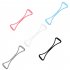 8 Shaped Resistance Bands Multifunctional Yoga Gym Fitness Pulling Rope For Arms Back Shoulders Legs Buttocks pink