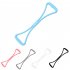 8 Shaped Resistance Bands Multifunctional Yoga Gym Fitness Pulling Rope For Arms Back Shoulders Legs Buttocks blue