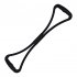 8 Shaped Resistance Bands Multifunctional Yoga Gym Fitness Pulling Rope For Arms Back Shoulders Legs Buttocks black