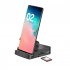 8 in 1 Hub Docking Station Mobile Phone Stand Base Type C To Hdtv Usb Expansion Dock Power Charger Kit For Phone Laptop black