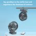 8 inch Clip On Fan  Remote Control Portable Fan With Adjustable Night Light  3 Speeds Strong Airflow And Quiet Operation Fan For Office Dorm Bedroom Strolle bla