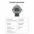 8 inch Clip On Fan  Remote Control Portable Fan With Adjustable Night Light  3 Speeds Strong Airflow And Quiet Operation Fan For Office Dorm Bedroom Strolle bla