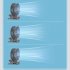 8 inch Clip On Fan  Remote Control Portable Fan With Adjustable Night Light  3 Speeds Strong Airflow And Quiet Operation Fan For Office Dorm Bedroom Strolle bla