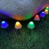 8 mode Solar String Lights Mushroom Shape Decorative  Light Outdoor Garden Lamp Color 10 lights 3 meters
