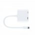 8 pin Hdmi compatible Adapter  Cable 4k Av Hd Tv 5 0 Gbps For Ios 9 10 11 12 13 14 White