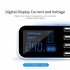 8 port Output Usb Car Charger 12v 24v Led Digital Display Ultra thin Fast Charger black