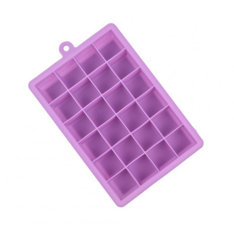 24 Grid Silicone Ice Cube Tray Molds