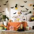 80 160Pcs 3D Horrible Bat Shape Wall Sicker for Home Showcase Halloween Party Decor 160pcs