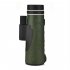 80 x 100 Monocular Telescope  With BAK 4 Prism And FMC Lens  High Power Single Tube Outdoor Telescope With 360   Tripod For Travel  Hiking black