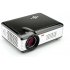 800 Lumen HD LCD Projector that uses a 5 5 inch TFT polycrystalline silicon active matrix has a 2000 to 1 contrast ratio can cast pictures of 150 inch