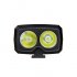 800 Lumen LED Bike Light with 5 lighting modes and 1200mAh battery comes with two mounting brackets for quick and easy use on multiple bikes