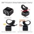 800 Lumen LED Bike Light with 5 lighting modes and 1200mAh battery comes with two mounting brackets for quick and easy use on multiple bikes