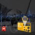 8000mah Emergency Radio Portable Power Bank With Solar Charge Hand Crank Battery Powered Sos Alarm Noaa Am fm Led Torch For Outdoor Emergency green