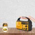 8000mah Emergency Radio Portable Power Bank With Solar Charge Hand Crank Battery Powered Sos Alarm Noaa Am fm Led Torch For Outdoor Emergency green