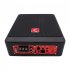 800W Car Active Subwoofer Audio Speaker 20hz 150hz Frequency 90dB 2 6   Super Power Loud Sound Speakers Black