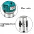 800W Electric Hand Wood Trimmer Wood Router Mounting Accessory Storage Case Set U S  regulations