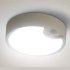 80LEDs 6W Motion Sensor Ceiling Light Battery Operated  Indoor Light for Stairway Hallway Laundry Basement Warehouse White light