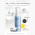 80ml Facial Cleanser Foaming Mousse Deep Cleansing Pore Scrub Face Care Supplies 80ml