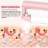 80ml Nano Oxygen Injector Blu ray Facial Moisturizing Airbrush Air Compressor Oxygen Machine Beauty Face Spa Skin Care pink